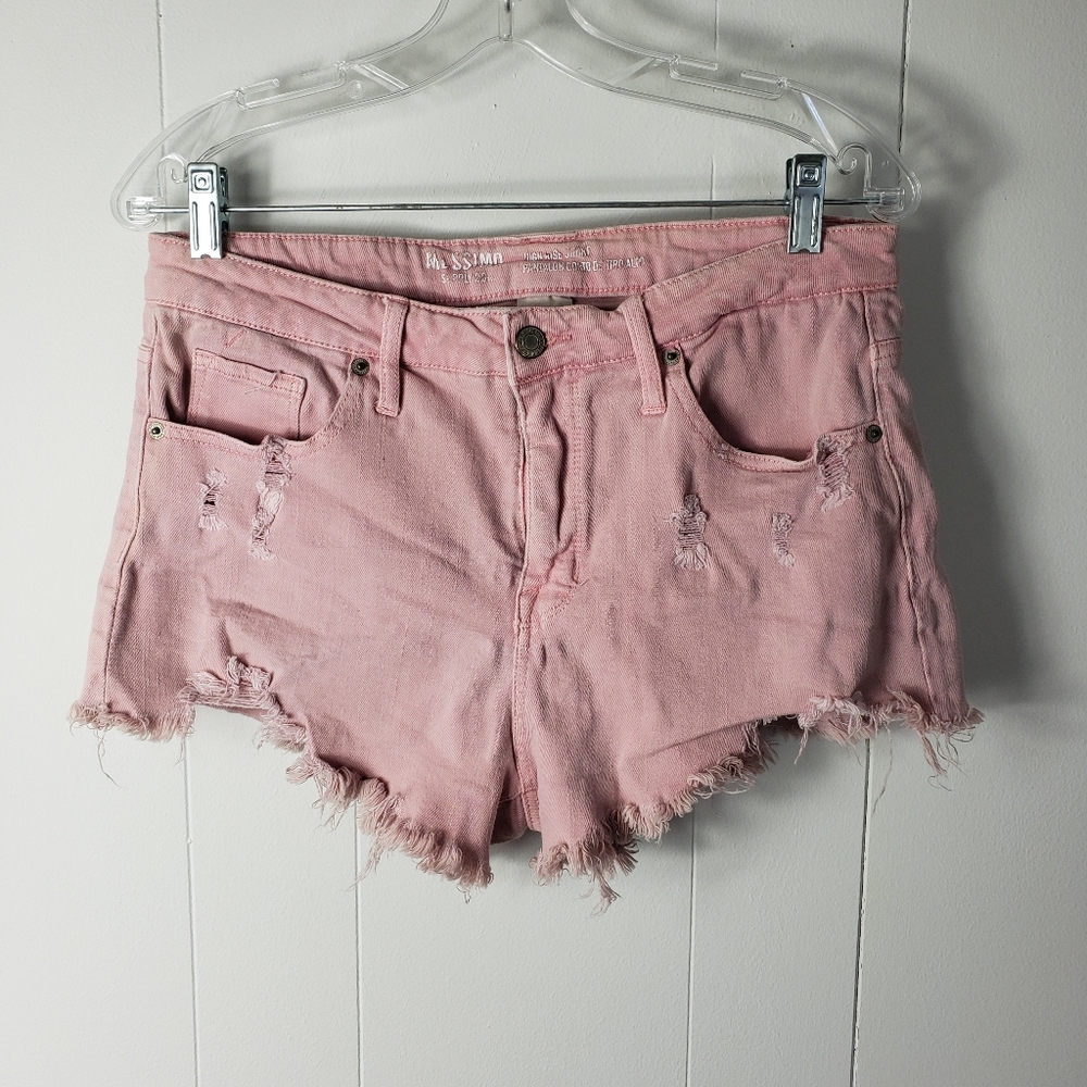 🌻 mossimo • pink denim shorts
